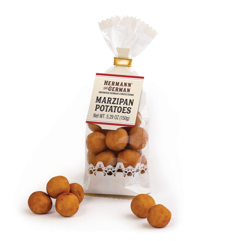 German Candies: Marzipan Potatoes (Marzipankartoffeln)