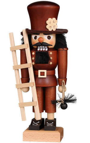 German Nutcracker : Chimney Sweep, Natural Finish