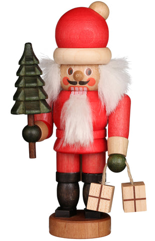 German Nutcracker: Miniature Santa Claus, in Color