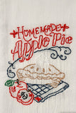 Millie's Tea Towels, Hand Embroidered: Pie! (6 to choose from)