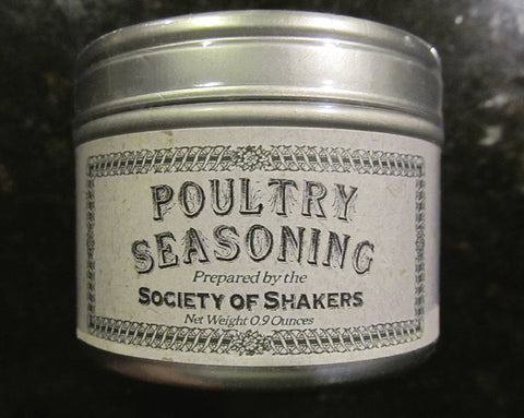 Shaker Culinary Herbs: Poultry Seasoning