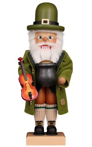 German Premium Nutcracker: Irish Leprechaun