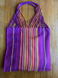 Mexican Market Bags: Striped Hand Loomed Cotton