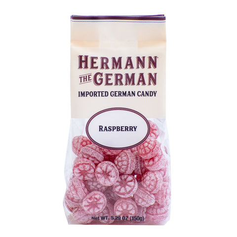 German Hard Candies: Raspberry