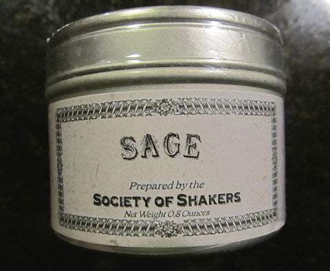 Shaker Culinary Herbs: Sage
