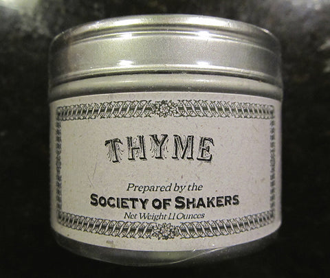 Shaker Culinary Herbs: Thyme