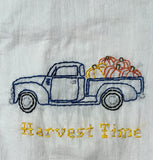 Millie's Tea Towels, Hand Embroidered: Vintage Trucks (4 to choose from!)