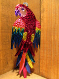 Mexican Tin Ornaments: Tropical Birds