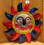 Mexican Tin Ornaments: Sun
