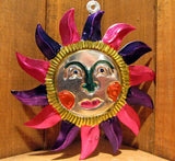Mexican Tin Ornaments: Sun
