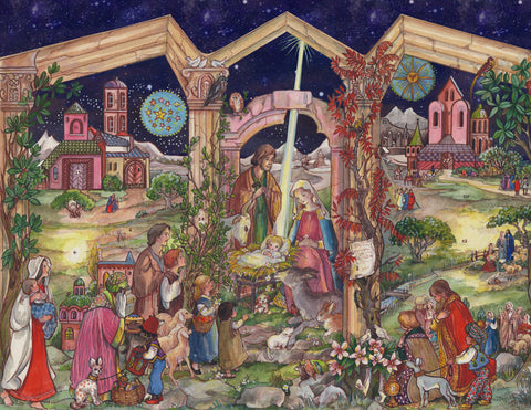 Advent Calendar: Nativity Arch