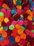 Colorful Pom Pom Garland from Mexico