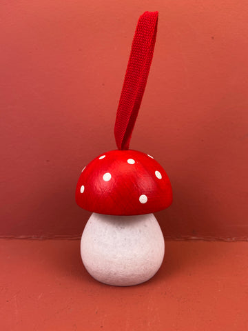 Swedish Christmas Ornament: Toadstool