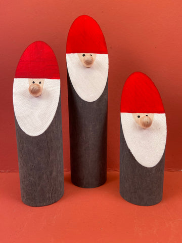 Swedish Christmas Decorations: Santa In Grey