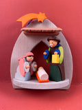 German Christmas Ornament: Holy Family