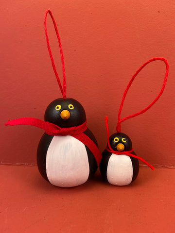 Swedish Christmas Ornament: Penguins