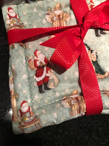 Millie's Hot Pads: Father Christmas (set of two)
