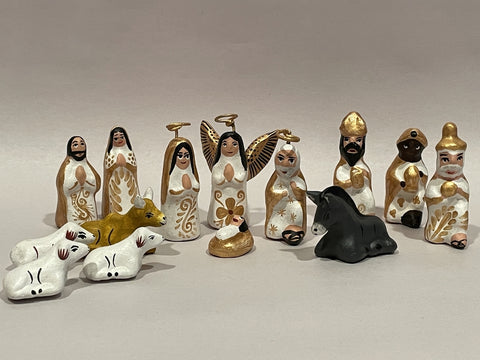 Mexican Nativity, Miniature, from Puebla