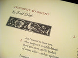 Occident to Orient by Zaid Shlah