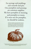 The Pilgrim Pumpkin Rhyme